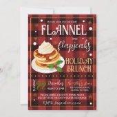 Invitation Fête de Noël Flannels Flapjacks (Devant)