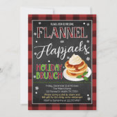 Invitation Fête de Noël Flannels Flapjacks (Devant)