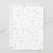 Invitation Fête de Noël Funny Falalala (Dos)