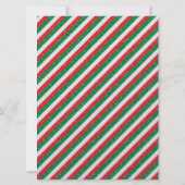 Invitation Fête de Noël Gnomes (Dos)