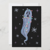 Invitation Fête de Noël Halloween (Dos)