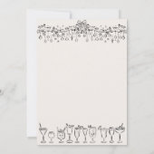 Invitation Fête de Noël Jingle et Mingle (Dos)