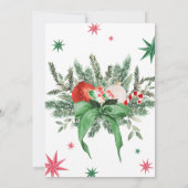 Invitation Fête de Noël Merrymaking Jingle et Mingle (Dos)