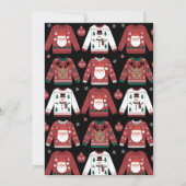 Invitation Fête de Noël moche (Dos)