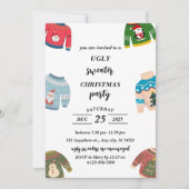 Invitation Fête de Noël moche (Devant)