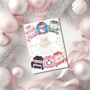 Invitation Fête de Noël moche