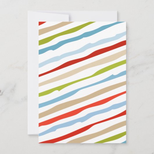 Invitation Fête de Noël moche (Dos)