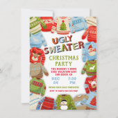 Invitation Fête de Noël moche (Devant)