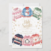 Invitation Fête de Noël moche (Devant)