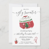 Invitation Fête de Noël moche Sweet (Devant)