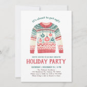 Invitation Fête de Noël moche Sweet (Devant)