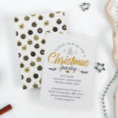 Invitation Fête de Noël moderne