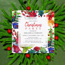 Fête de Noël Moderne Entreprise Noël
