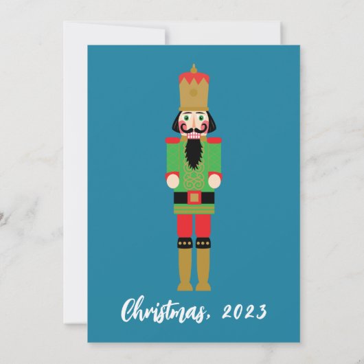 INVITATION FÊTE DE NOËL NUTCRACKER (Dos)