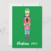 INVITATION FÊTE DE NOËL NUTCRACKER (Dos)