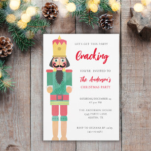 INVITATION FÊTE DE NOËL NUTCRACKER