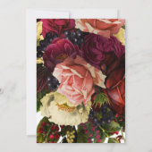 Invitation Fête de Noël ou Extravaganza (Dos)