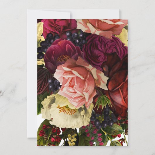 Invitation Fête de Noël ou Extravaganza (Dos)