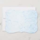 Invitation Fête de Noël Paisible (Dos)