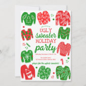 Invitation Fête de Noël PEU DOUCE FÊTE FÊTE SUR MESURE (Devant)