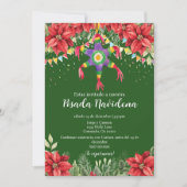 Invitation Fête de Noël Piñata Posada Mexicana (Devant)