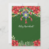 Invitation Fête de Noël Piñata Posada Mexicana (Dos)