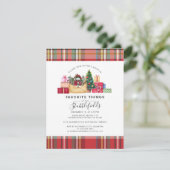 Invitation Fête de Noël Plaid Favoris Thèmes Favoris Fête (Debout devant)