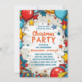 Invitation Fête de Noël pour enfants (Devant)