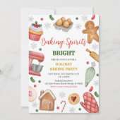 Invitation Fête de Noël pour illuminer les esprits (Devant)