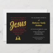 Invitation Fête de Noël POUR NOUS (Devant)