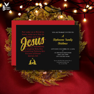 Invitation Fête de Noël POUR NOUS