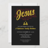 INVITATION FÊTE DE NOËL POUR NOUS (Devant)