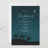 Invitation Fête de Noël religieuse (Devant)
