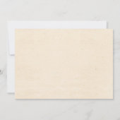 Invitation Fête de Noël rouge et vert (Dos)