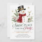 Invitation Fête de Noël sans pareil (Devant)