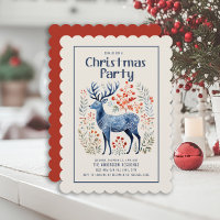 Fête de Noël scandinave nordique avec cerf