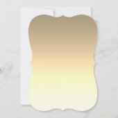 Invitation Fête de Noël Sparkle Gold (Dos)