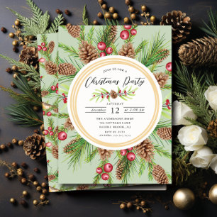 Invitation Fête de Noël Splendor