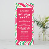 Invitation Fête de Noël Super (Debout devant)