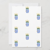 Invitation Fête de Noël Tipsy & Toasty Bubbly Verre (Dos)