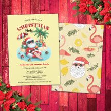Fête de Noël Tropical Beach & Père Noël