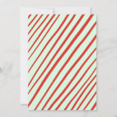 Invitation Fête de Noël Whimsical Cute Custom (Dos)