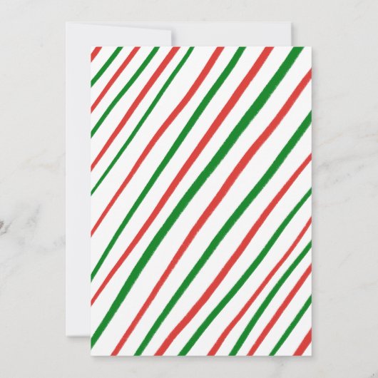 Invitation Fête de Noël Whimsical Cute Custom (Dos)