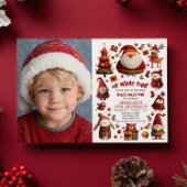 Invitation Fête de Noël Whimsical Enfants's Birthday Party Ph
