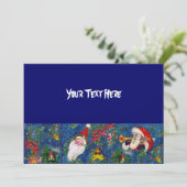 INVITATION FÊTE DE NUIT DE NOËL (Debout devant)