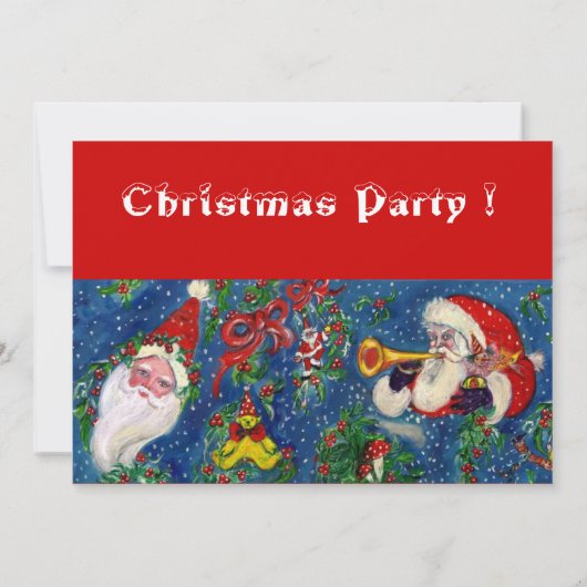 INVITATION FÊTE DE NUIT DE NOËL (Dos)