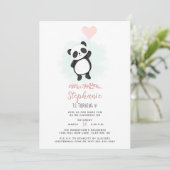 Invitation Fête de Panda (Debout devant)