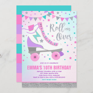 Invitation Fête de patinage artistique