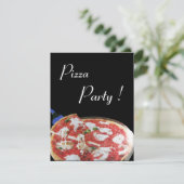 Invitation FÊTE DE PIZZA, DÎNER DE CUISINE ITALIENNE, brunch (Debout devant)