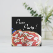 Invitation FÊTE DE PIZZA, dîner de cuisine italienne, brunch (Debout devant)